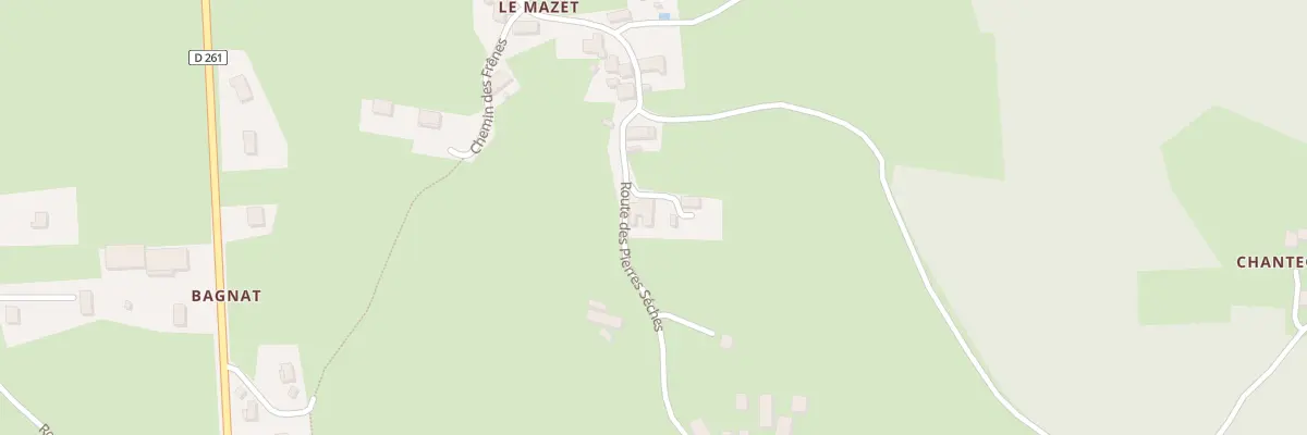 Plan du 603 Rte des Pierres Seches à Saint-Clément-de-Valorgue