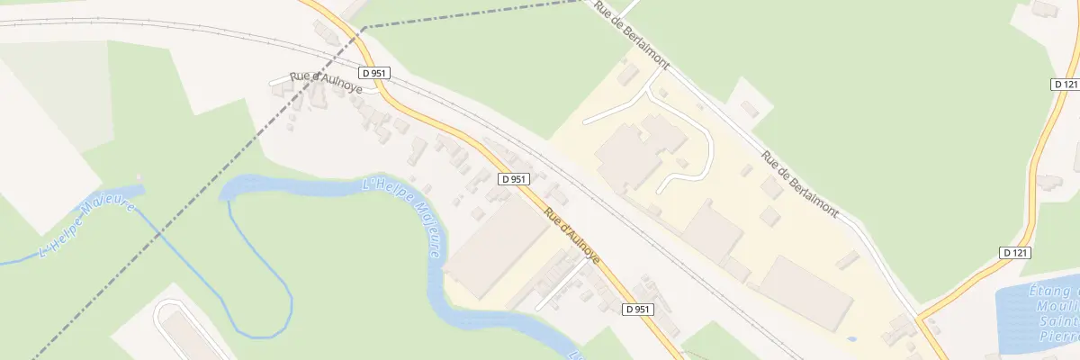 Plan du 42C Rue d’Aulnoye à Avesnes-sur-Helpe