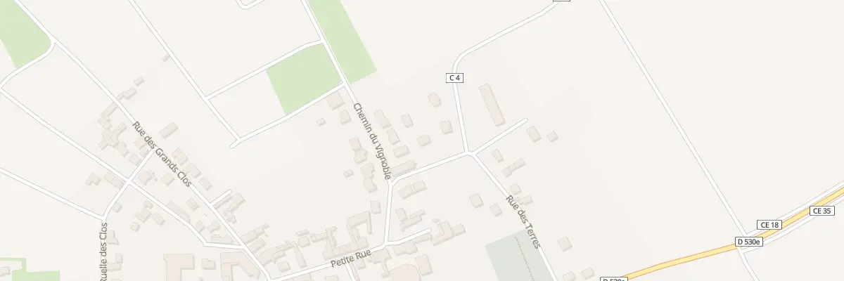 Plan du 3B Che du Godat à Cauroy-lès-Hermonville