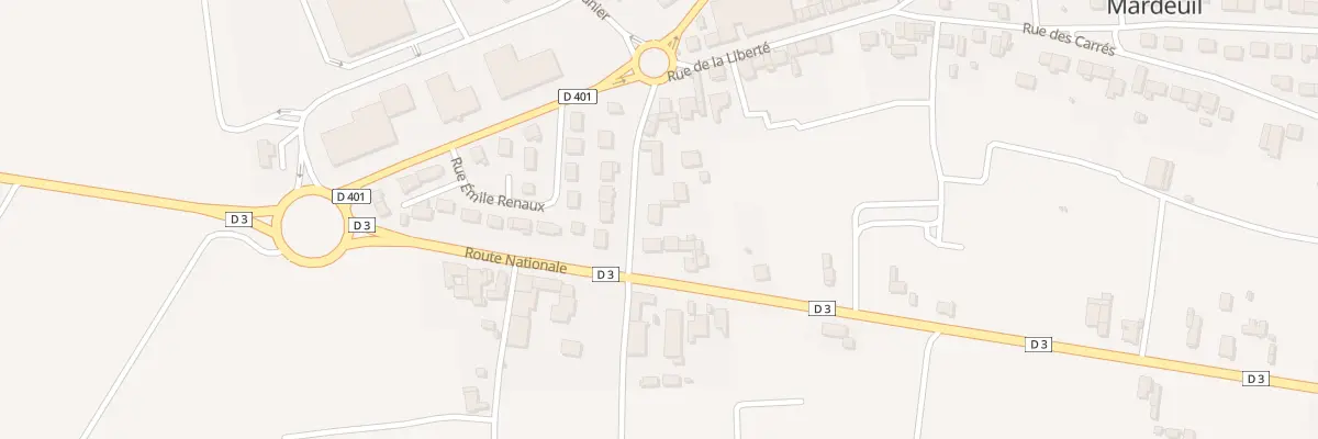 Plan du 5 Rue du Marronnier à Mardeuil