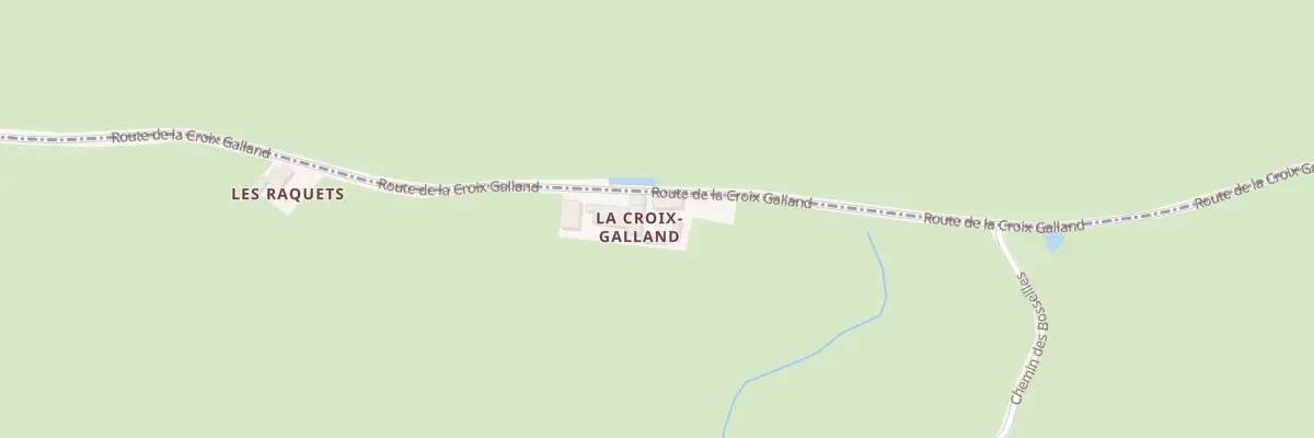 Plan du 5059 La Croix Galland à Céron