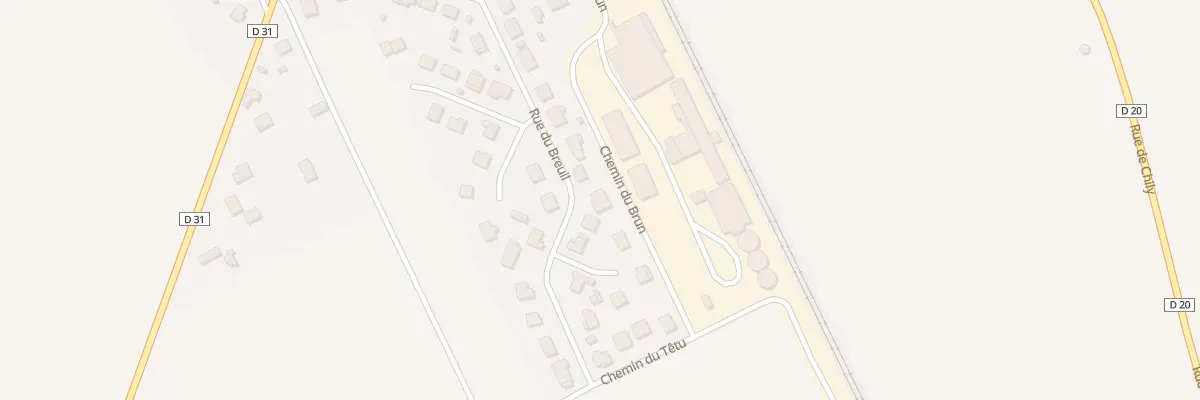 Plan du 33 Rue du Breuil à Saint-Mesmin