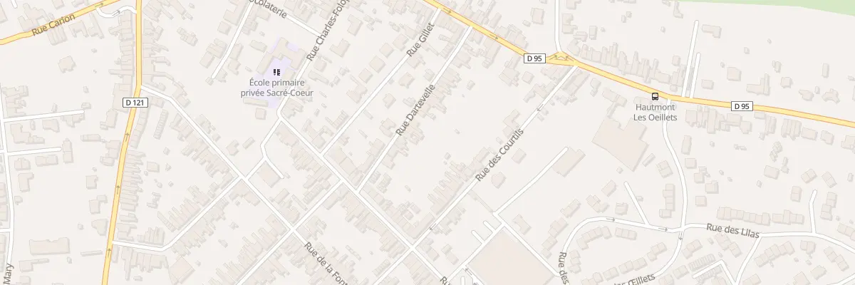 Plan du 35 Rue Dartevelle à Hautmont
