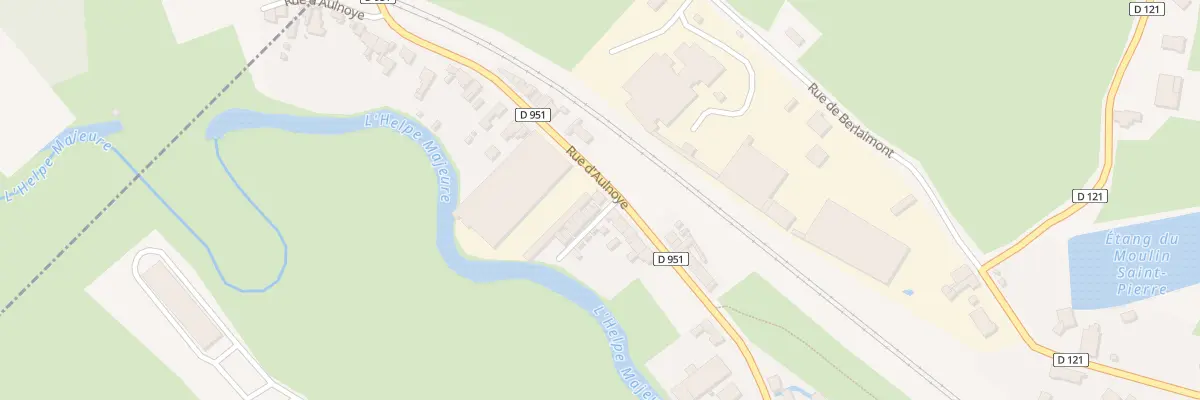 Plan du 35 Rue d’Aulnoye à Avesnes-sur-Helpe