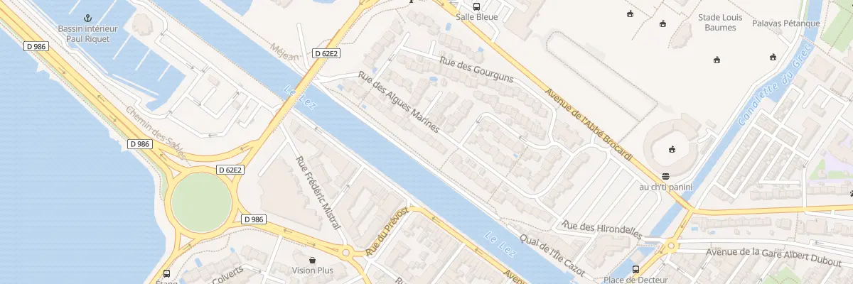 Plan du 53 Rue des Algues Marines à Palavas-les-Flots