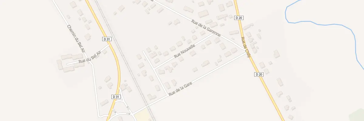 Plan du 8 Rue Nouvelle à Saint-Mesmin