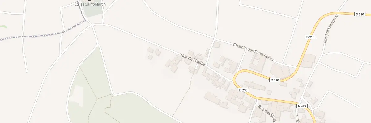 Plan du 19 Rue de l’Eglise à Chavot-Courcourt