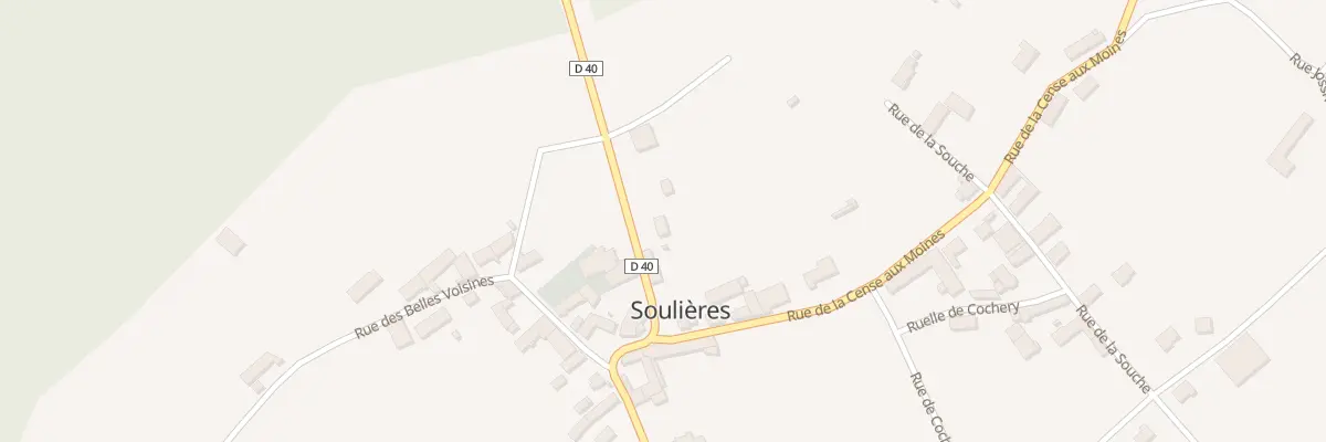 Plan du 4 Rue de Chaltrait à Soulières