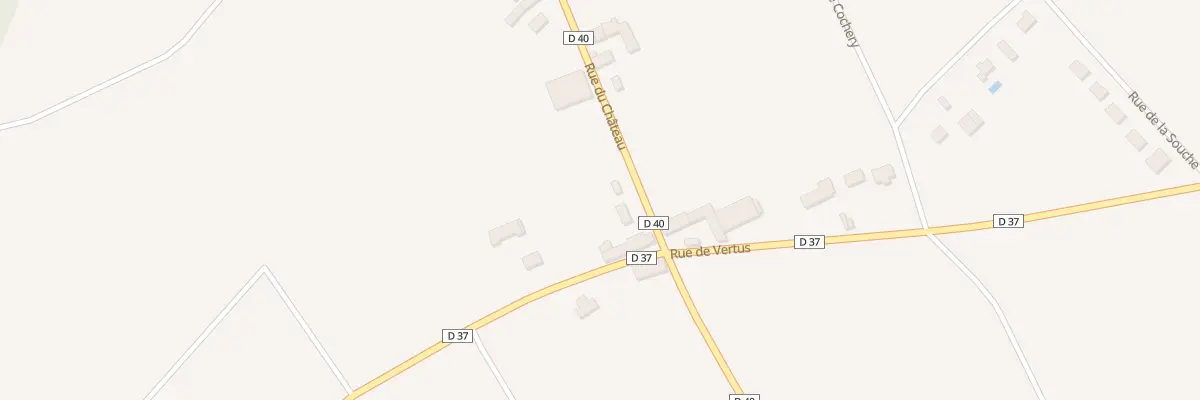 Plan du 10 Rue du Chateau à Soulières