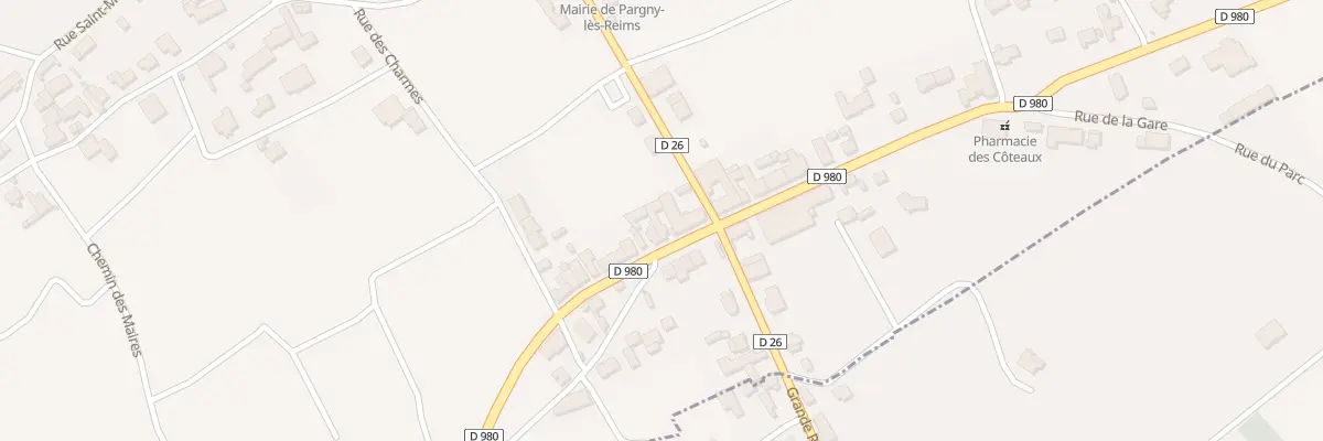 Plan du 46 Rte de Dormans à Pargny-lès-Reims