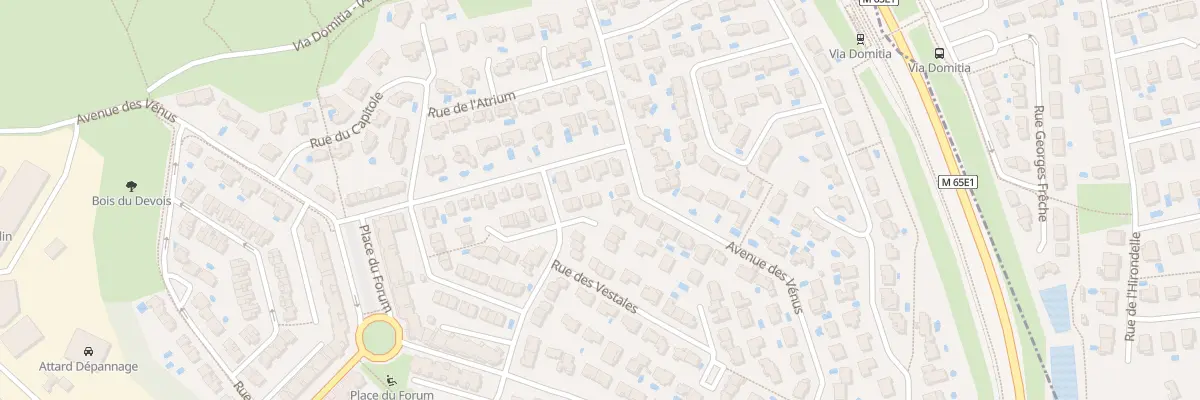 Plan du 4 Pl Bacchus à Castelnau-le-Lez