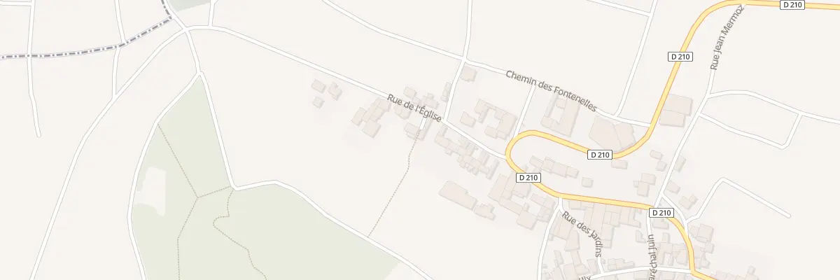Plan du 13 Rue de l’Eglise à Chavot-Courcourt