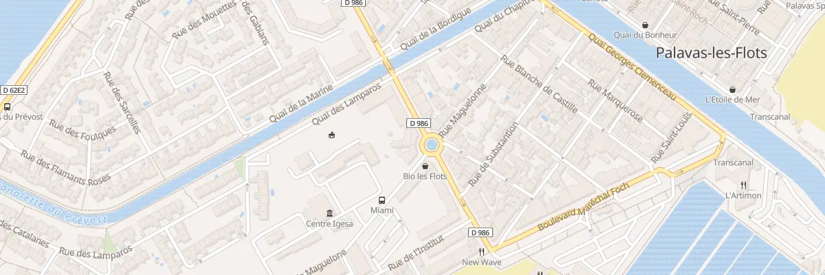 Plan du 19 Bd des Guilhems à Palavas-les-Flots
