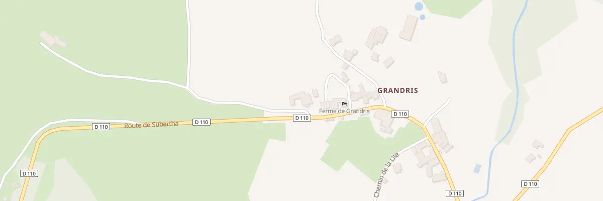 Plan du 392 Rte de Subertha à Saint-Bonnet-le-Courreau