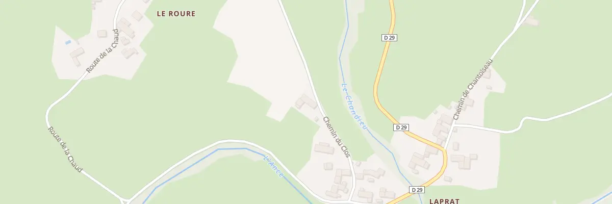Plan du 5126 Laprat à Saint-Julien-d’Ance