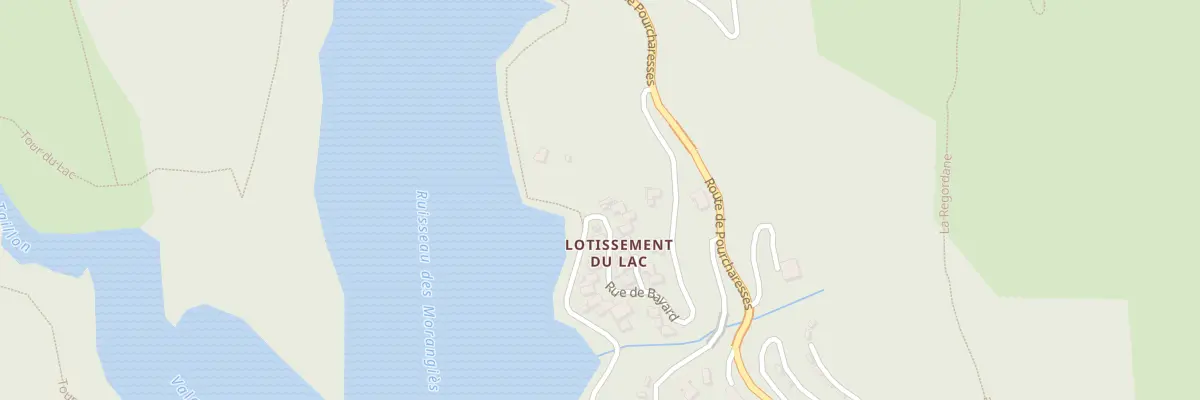 Plan du 5201 Le Lac à Pourcharesses