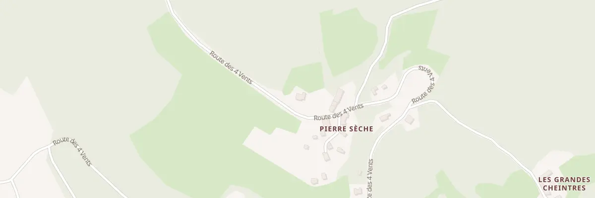 Plan du 56 Rte des 4 Vents à Chaumard