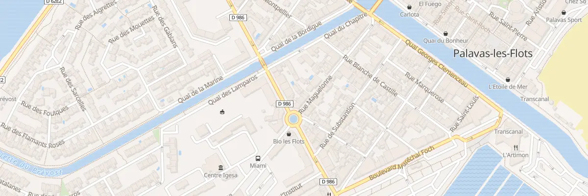 Plan du 48 Rue Maguelonne à Palavas-les-Flots