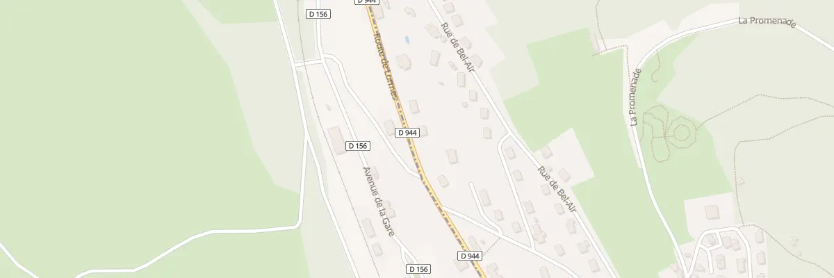 Plan du 58 Rte de Lormes à Château-Chinon (Ville)