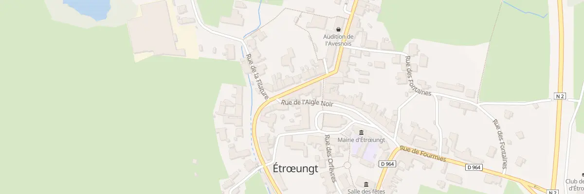 Plan du 37 Rue Jean Fostier à Étrœungt