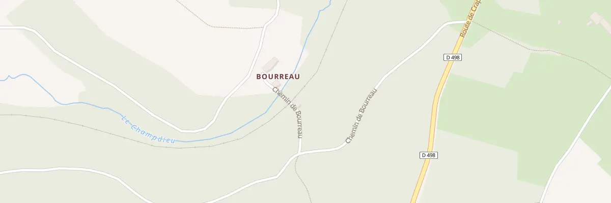 Plan du 468 Che de Bourreau à Usson-en-Forez