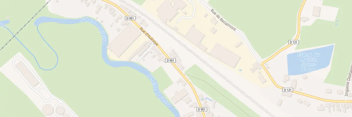 Plan du 36 Rue d’Aulnoye à Avesnes-sur-Helpe