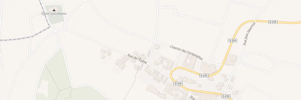 Plan du 6 Rue de l’Eglise à Chavot-Courcourt