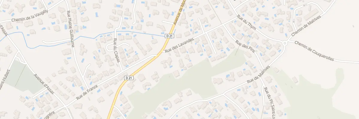 Plan du 20B Rue des Lavandes à Teyran