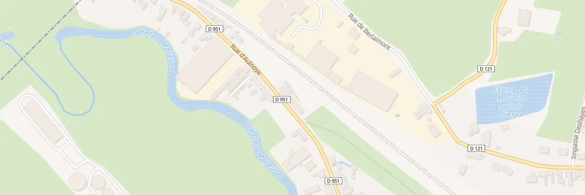 Plan du 34 Rue d’Aulnoye à Avesnes-sur-Helpe
