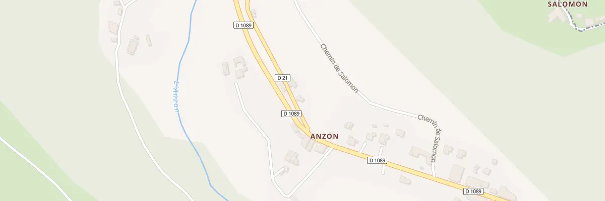 Plan du 10 Anzon à Solore-en-Forez