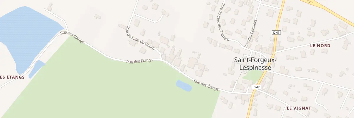 Plan du 238 Rue des Etangs à Saint-Forgeux-Lespinasse