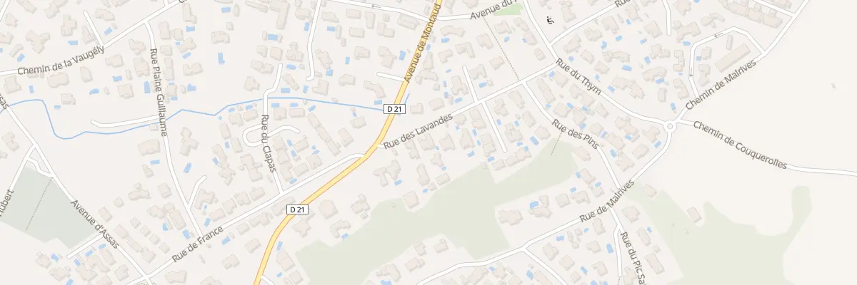Plan du 30 Rue des Lavandes à Teyran
