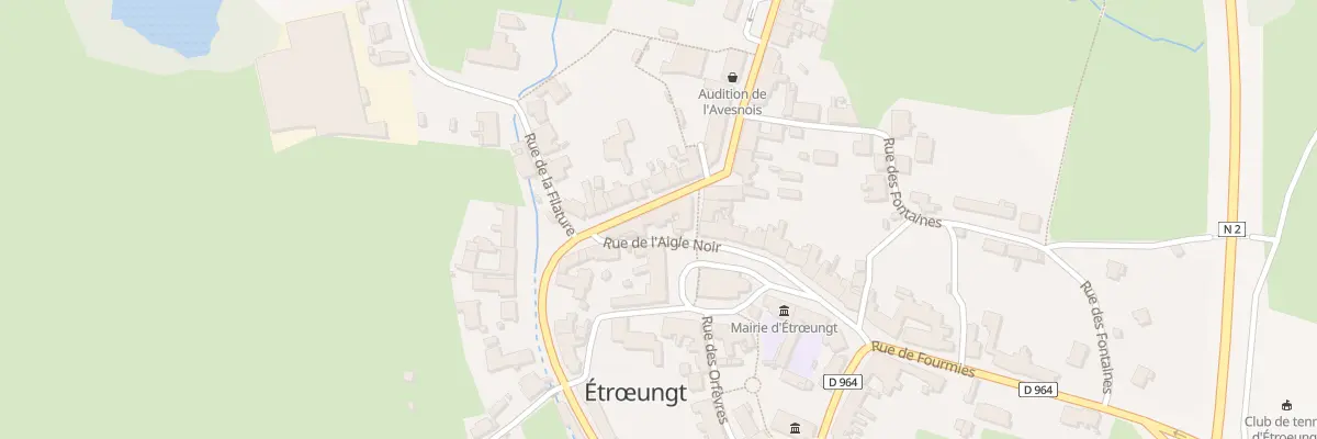 Plan du 41 Rue Jean Fostier à Étrœungt