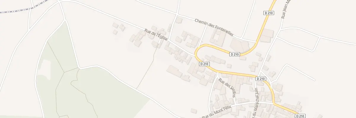 Plan du 5 Rue de l’Eglise à Chavot-Courcourt