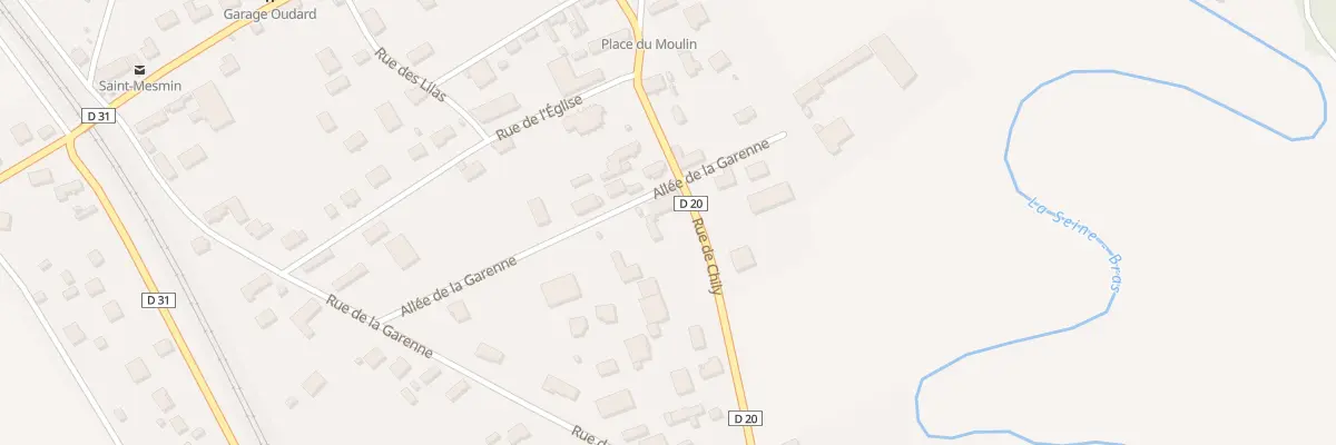 Plan du 23 Rue de Chily à Saint-Mesmin