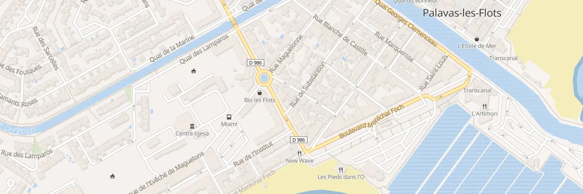 Plan du 38 Rue Substantion à Palavas-les-Flots