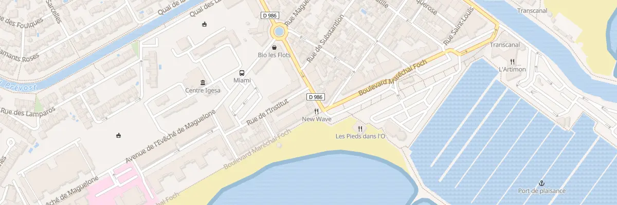 Plan du 7 Bd des Guilhems à Palavas-les-Flots