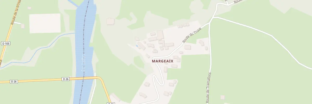 Plan du 5321 Margeaix à Beaulieu