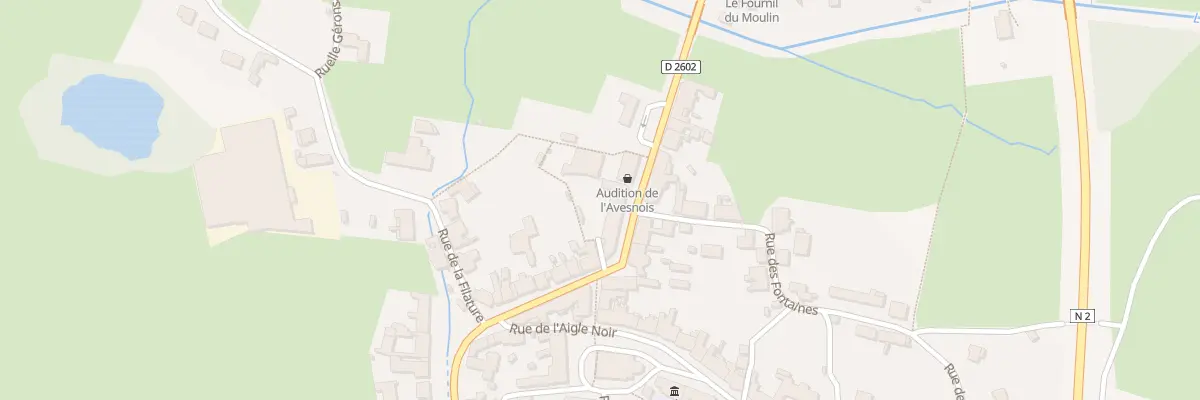 Plan du 64 Rue Jean Fostier à Étrœungt
