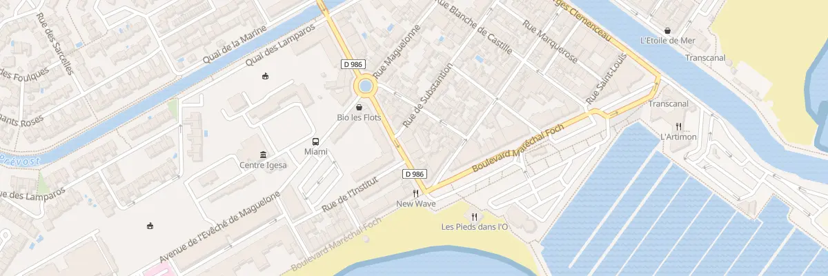 Plan du 39 Rue Substantion à Palavas-les-Flots