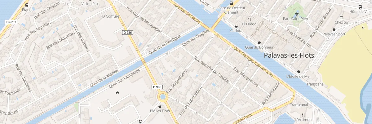 Plan du 26 Rue Maguelonne à Palavas-les-Flots