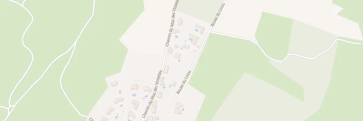Plan du 275 Rte du Lirou à Guzargues