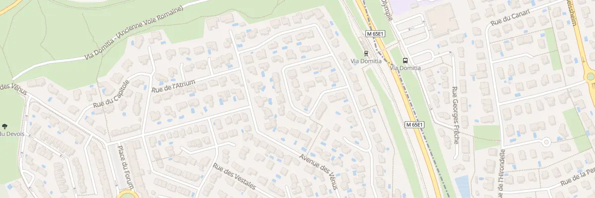 Plan du 10 Rue des Domitiennes à Castelnau-le-Lez