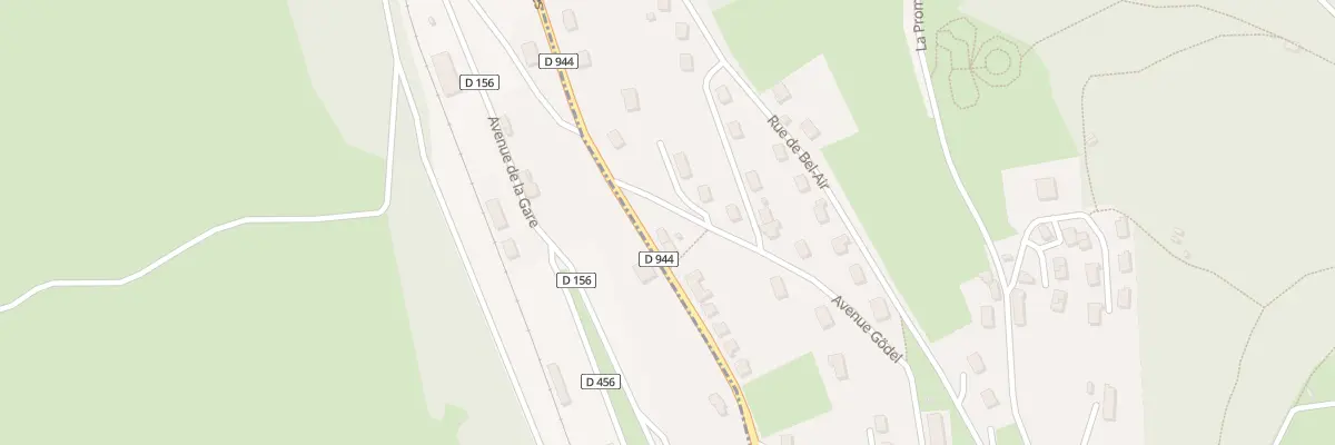 Plan du 52 Rte de Lormes à Château-Chinon (Ville)