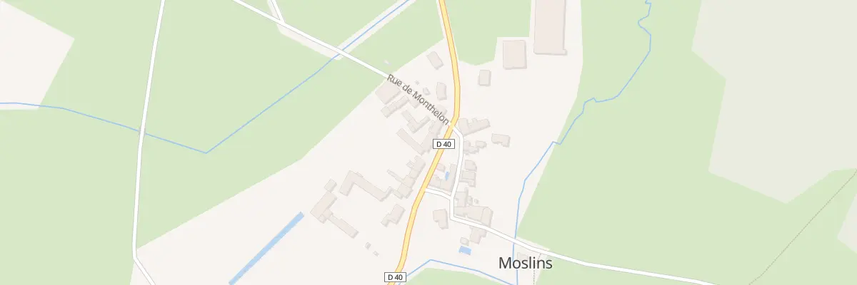 Plan du 405 Rue Louis Lange à Moslins