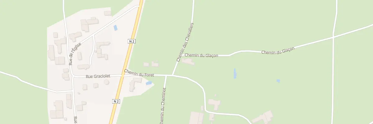 Plan du 3 Che du Foret à Larouillies