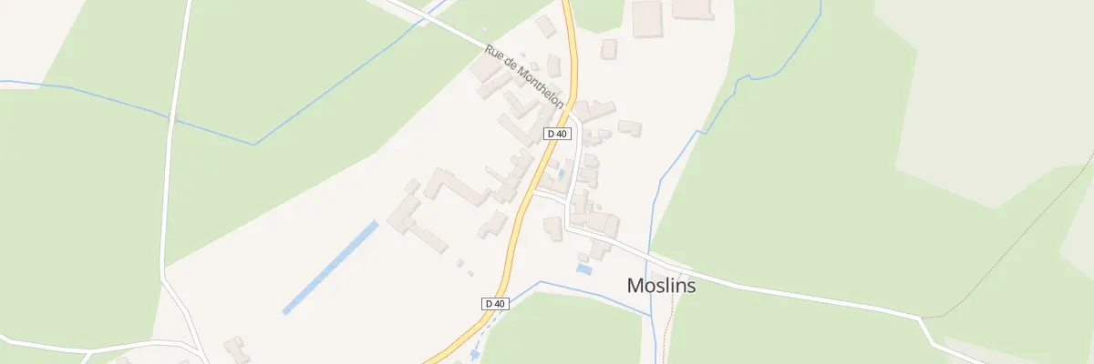 Plan du 2 Pl de l’Orme à Moslins