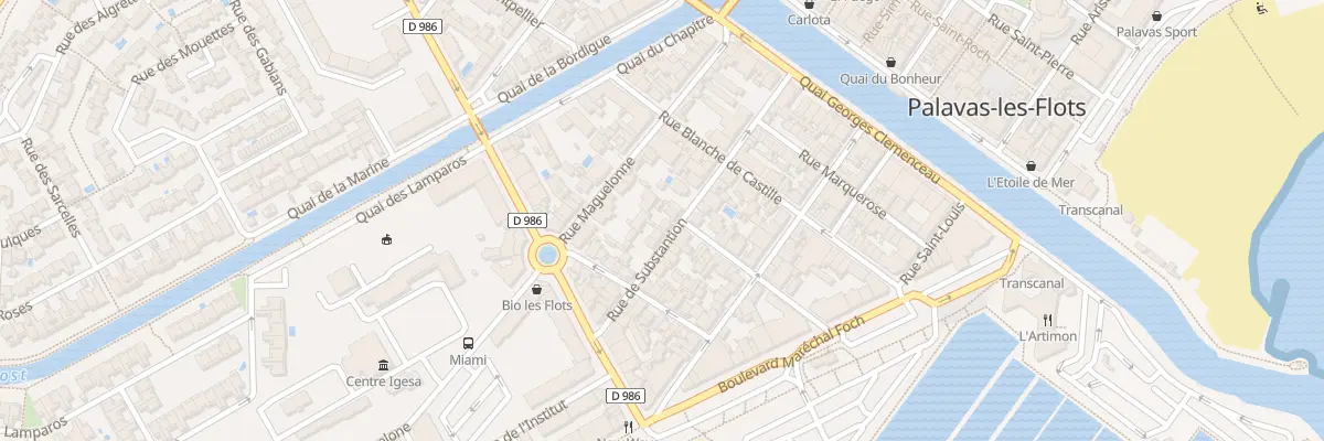 Plan du 26 Rue Substantion à Palavas-les-Flots