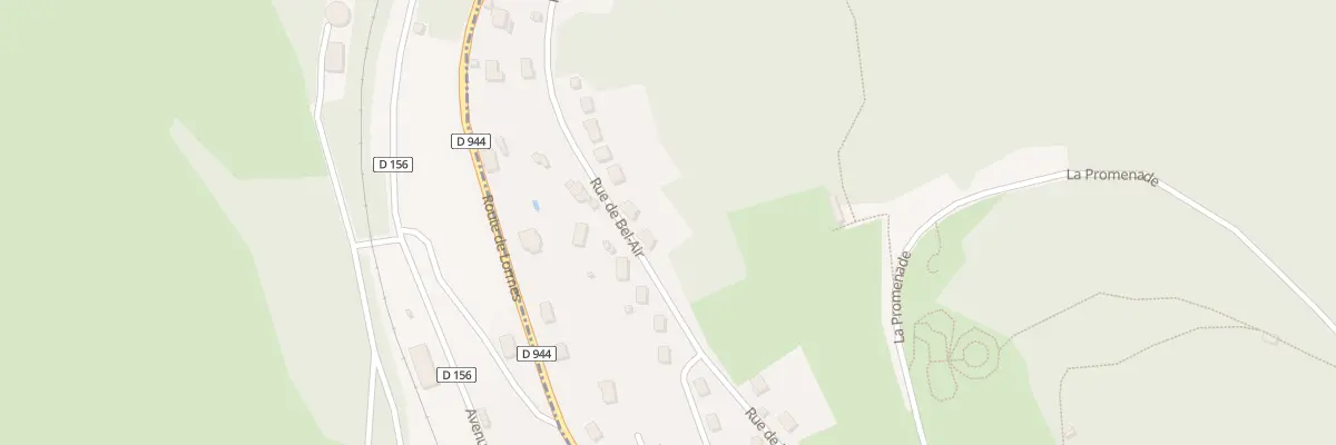 Plan du 18 Rue de Bel Air à Château-Chinon (Ville)