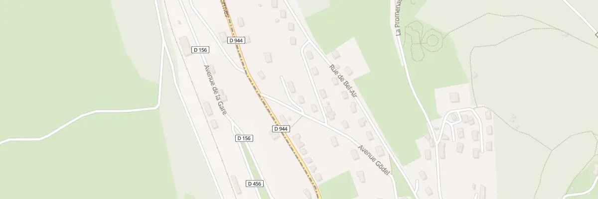Plan du 6 Av Godel à Château-Chinon (Ville)